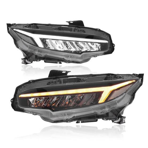 Honda Civic Head Lamps Audi Style – Model 2016-2022