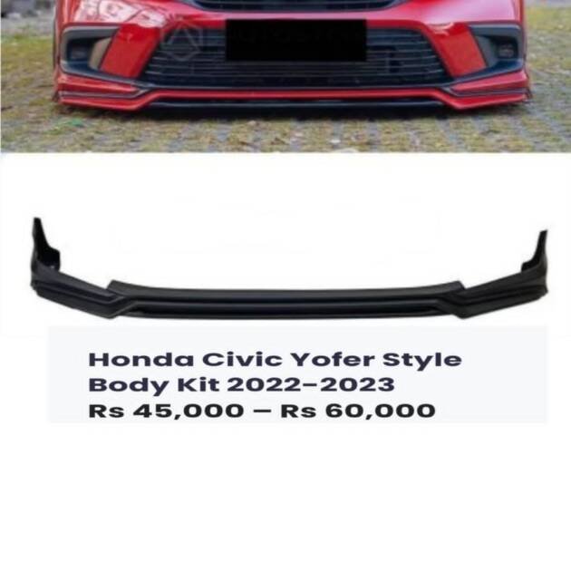 Honda civic yofer style body kit 2022 2023