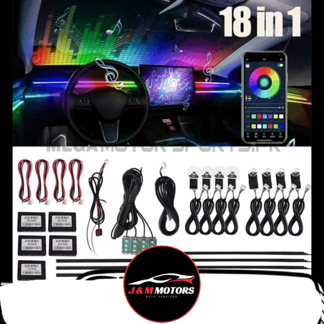 Car Interior Ambiance Light