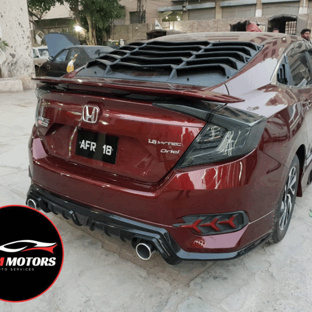Civic Rs Spoiler Plastic