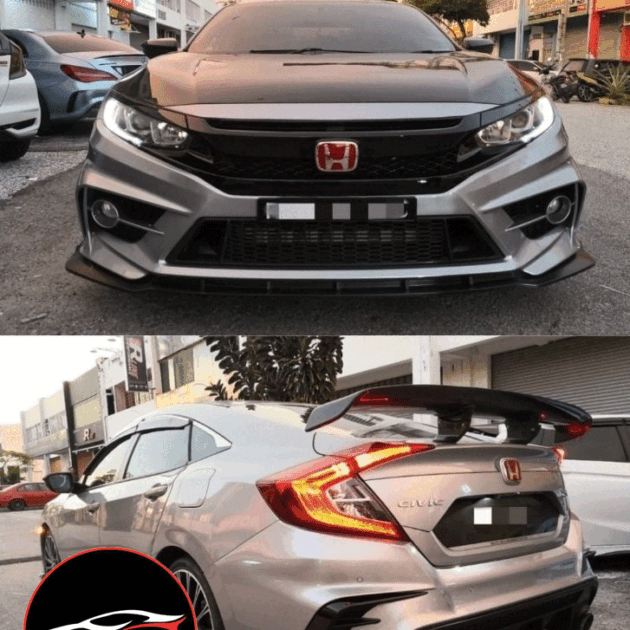 Honda X bumper front back