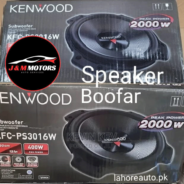 Kenwood Car Boofar
